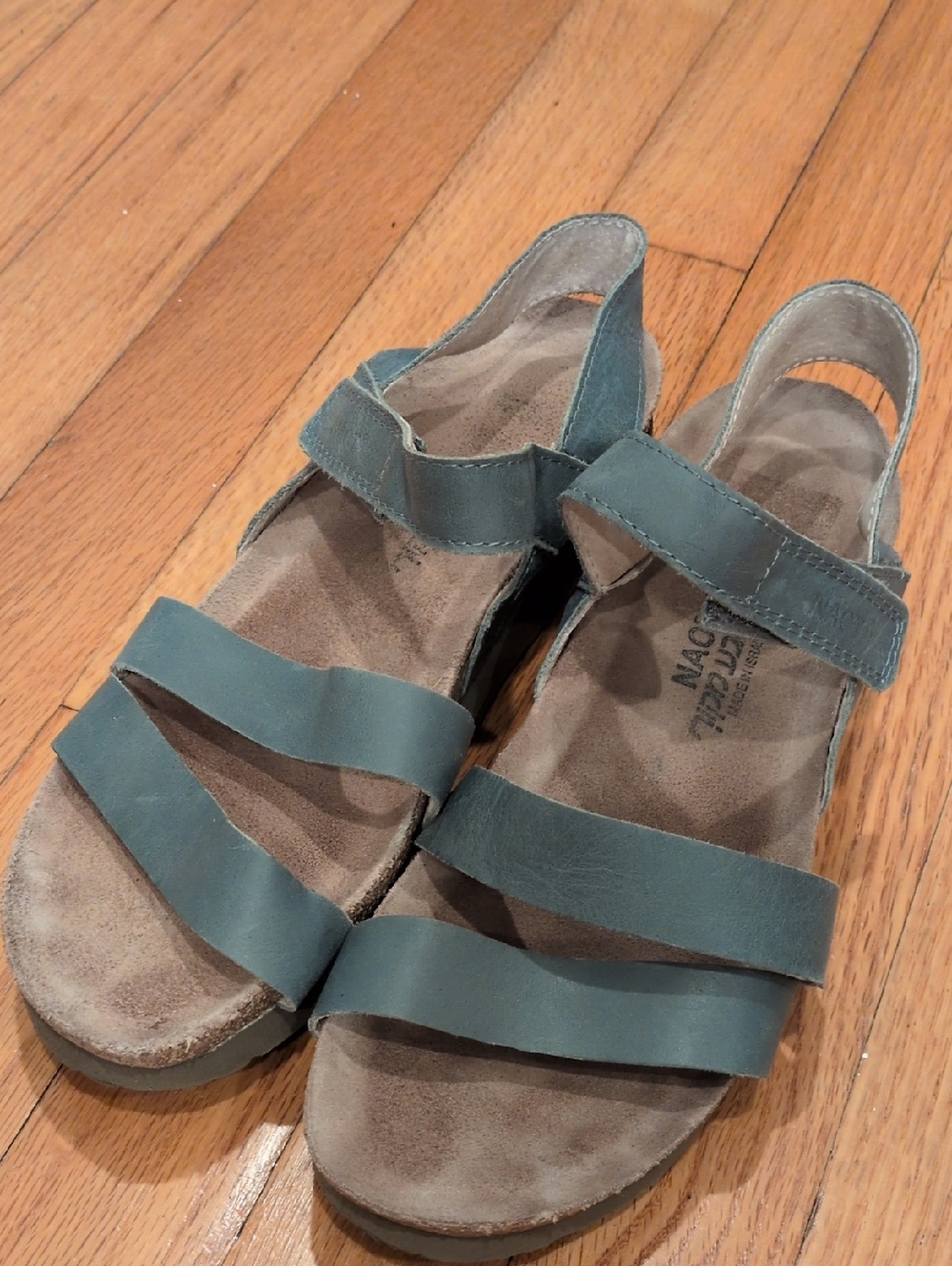 Naot Kayla Strappy Leather Sandals EU41